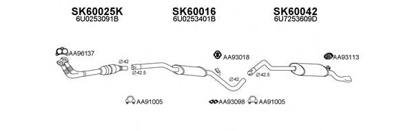 VENEPORTE 600022 Exhaust System